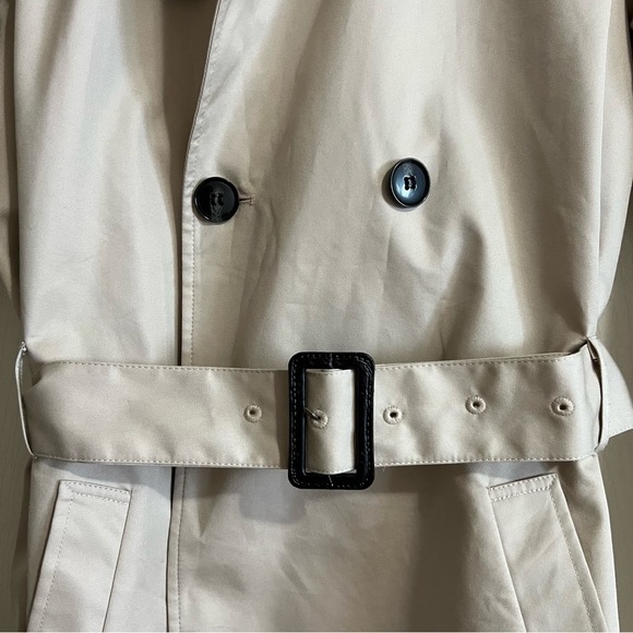 Women's Beige Trench Coat - Picture 8 of 13